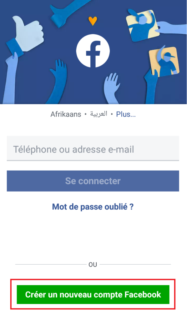 Comment Créer Un Compte Facebook Sur Smartphone 0541